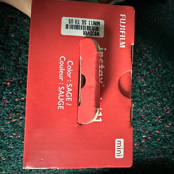 ‼️RARE‼️🎸Instax🎸🔥NWT🔥Mini 11 Instant Film Camera in Sage Green - Picture 7 of 10